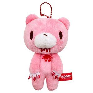 Gloomy Bear Blood Bear Plush Ball Chain Mascot Keychain